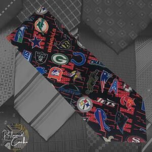 Vintage 1996 NFL Logo Tie
